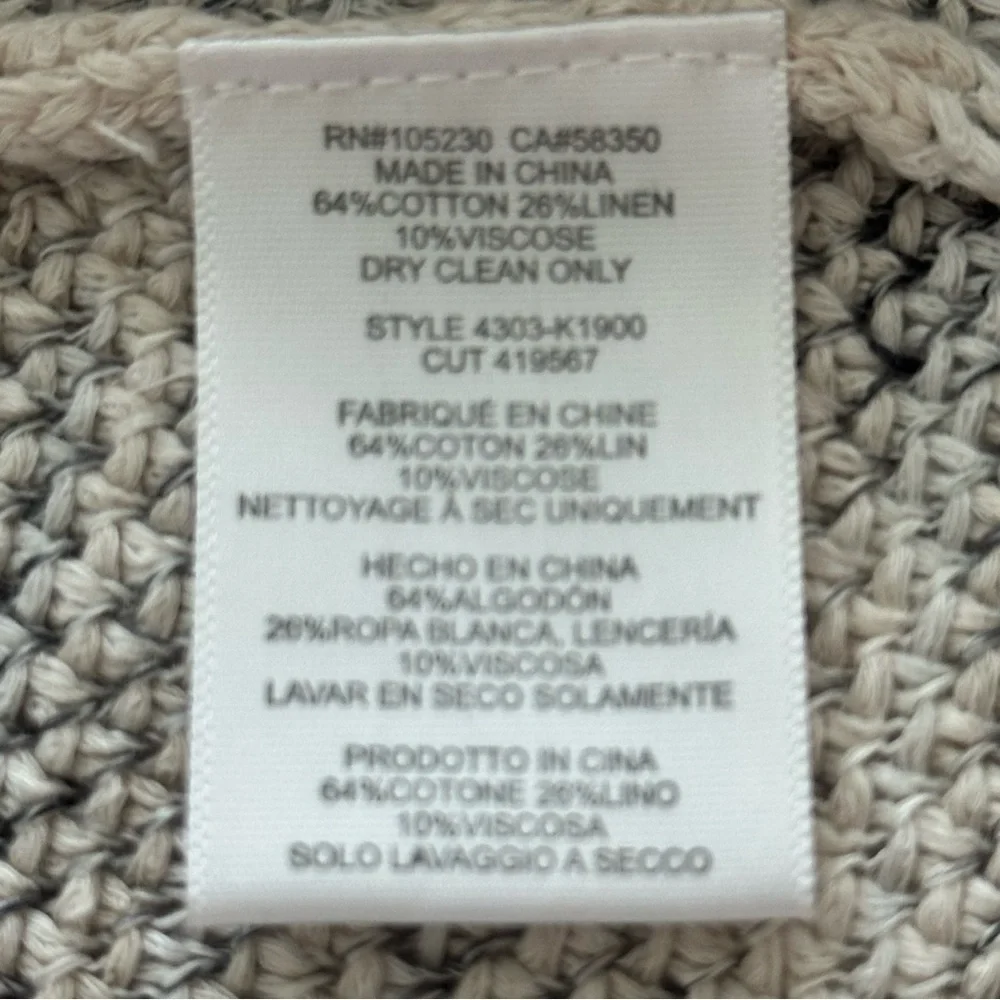 Joie Nalah B Tweed Open Fron Cardigan in Smokey gray tones
